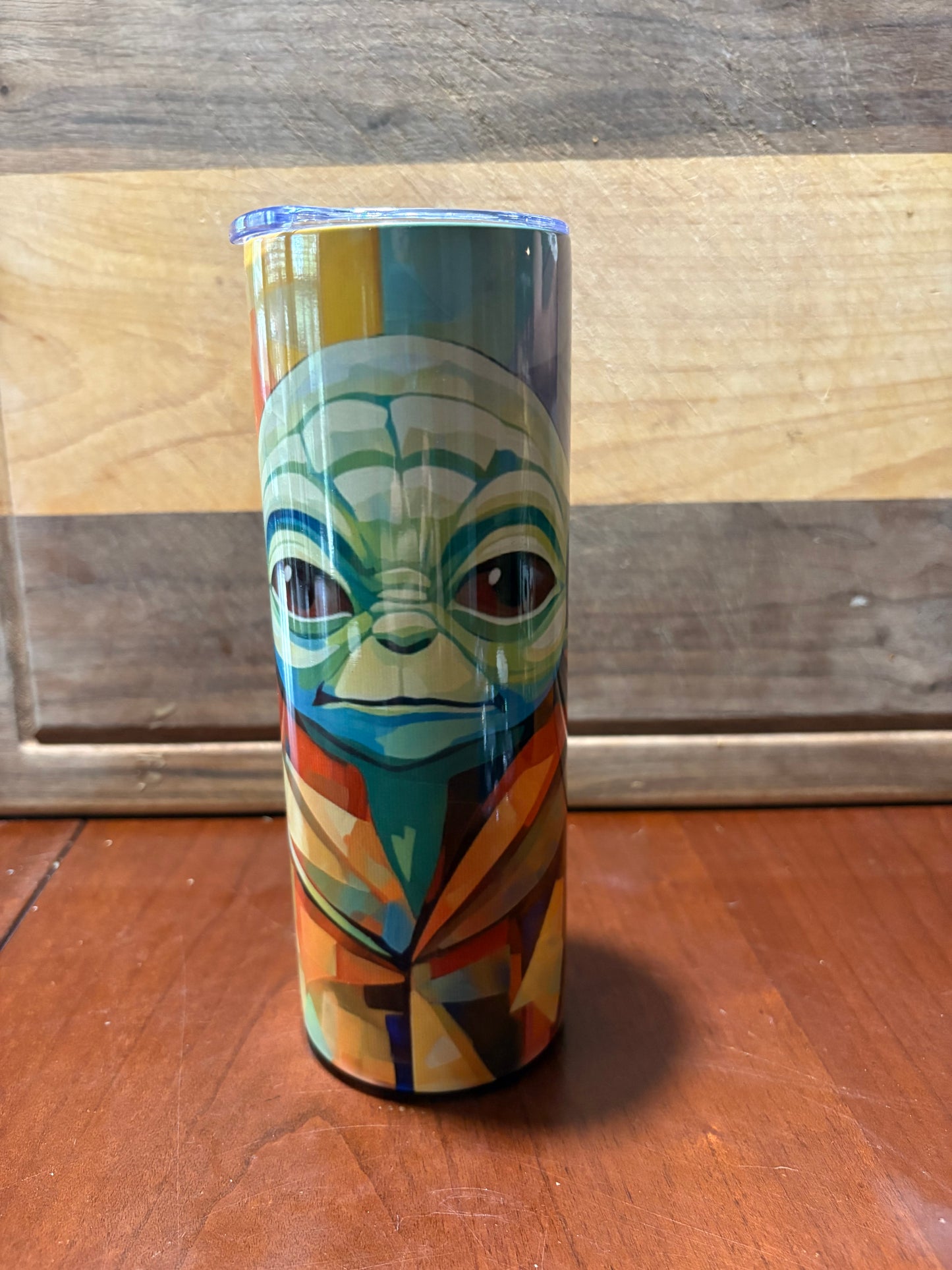 Yoda 20oz skinny tumbler