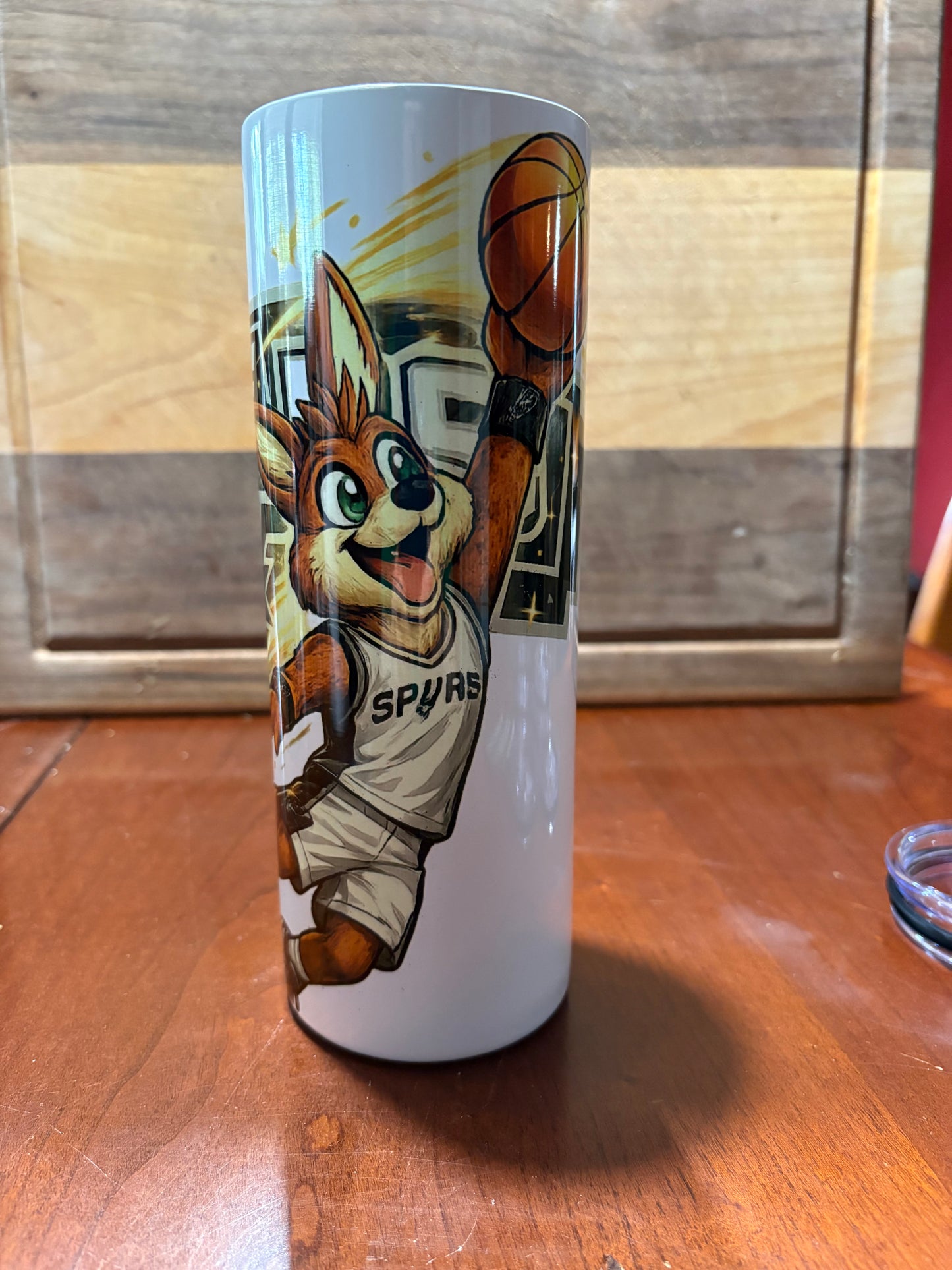 Coyote basket 20oz skinny tumbler