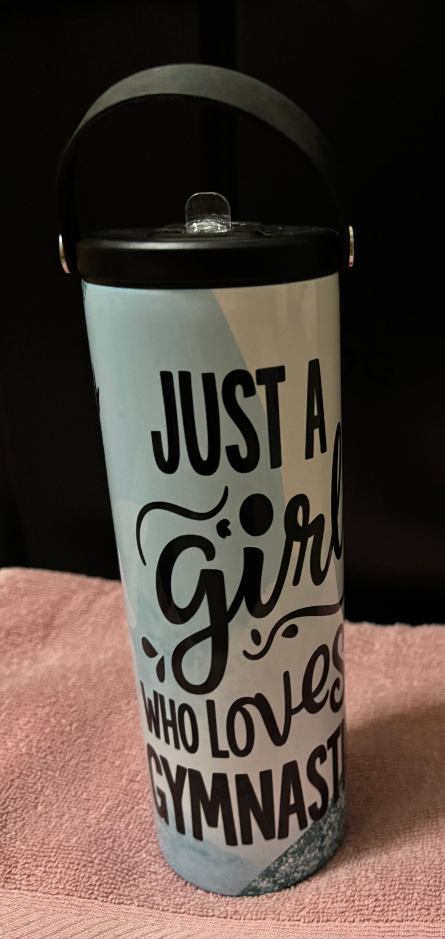 Gymnastics 20oz skinny tumbler