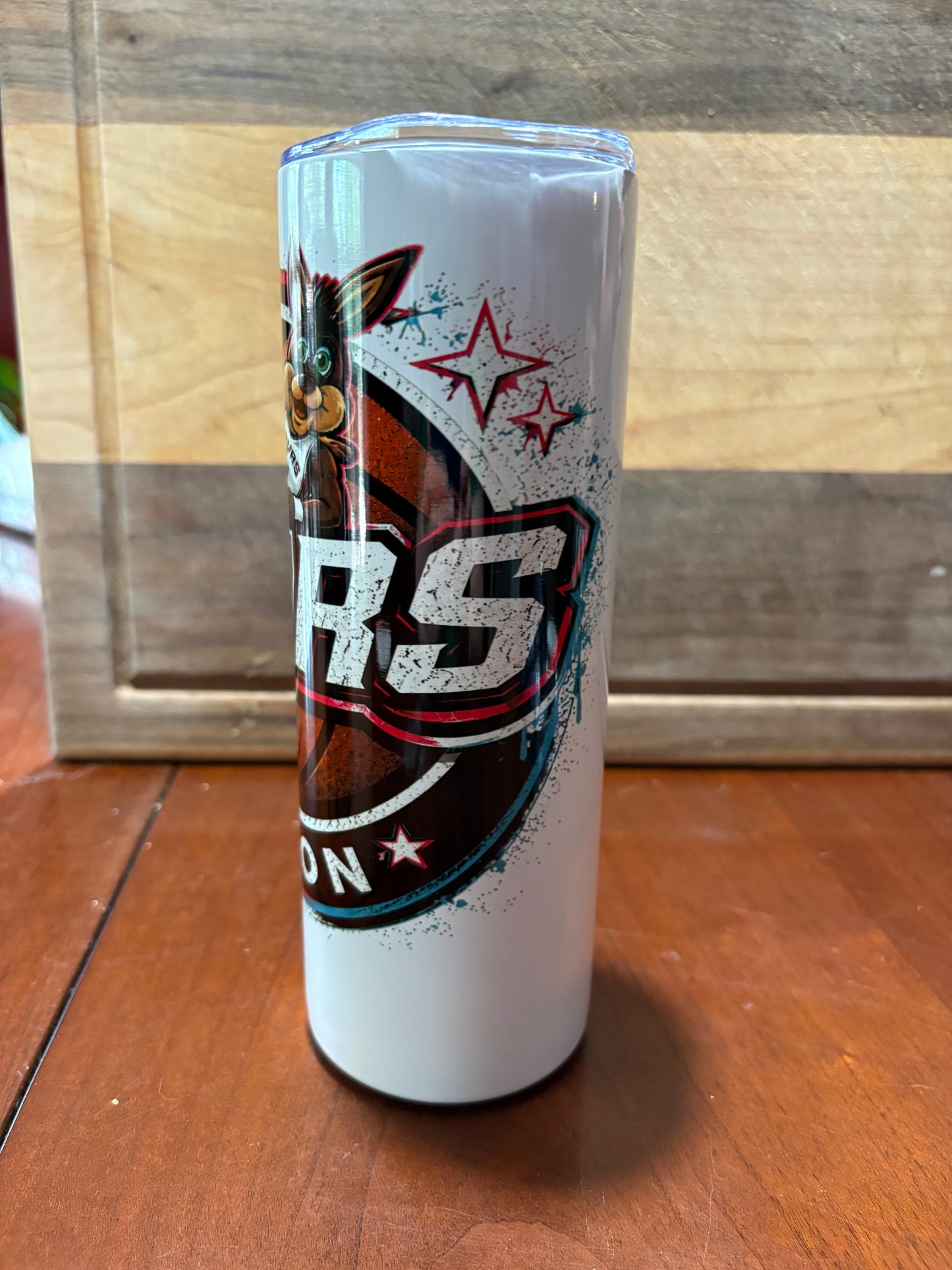 Spurs Nation 20oz skinny tumbler