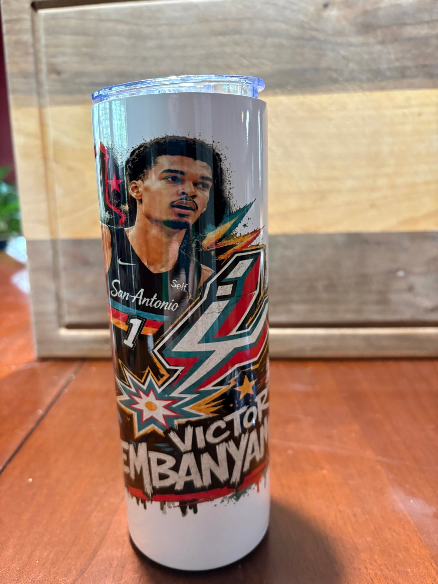 Wemby 20oz skinny tumbler